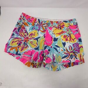 Lilly Pulitzer The Callahan Short Womens Size 2 besame mucho‎ floral